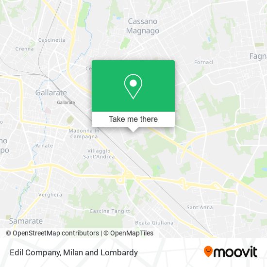 Edil Company map