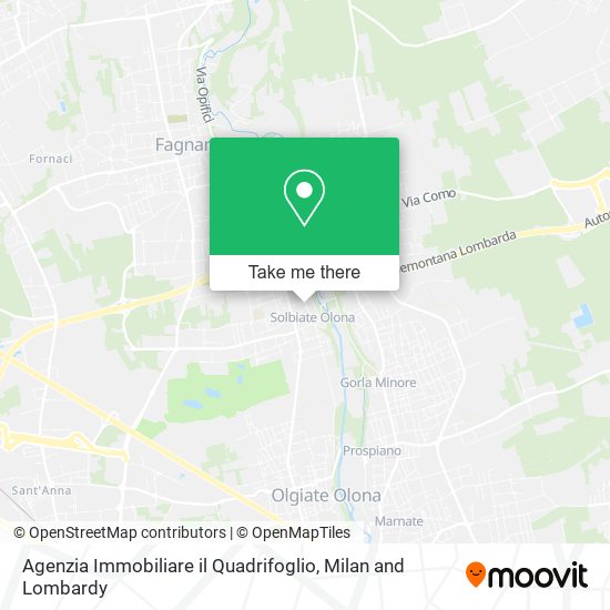 Agenzia Immobiliare il Quadrifoglio map