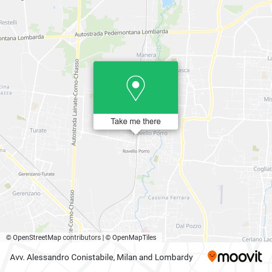 Avv. Alessandro Conistabile map