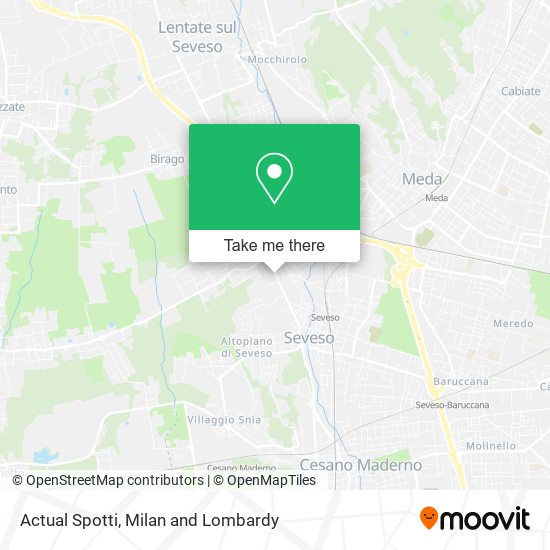 Actual Spotti map