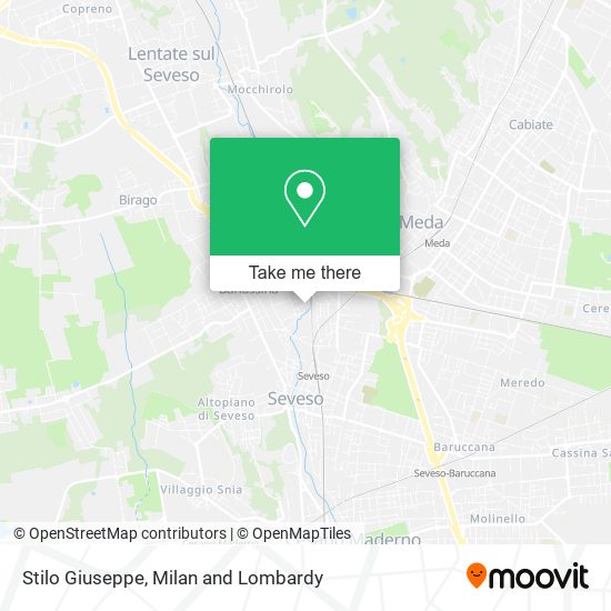 Stilo Giuseppe map