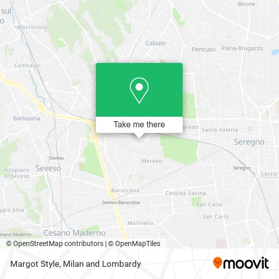 Margot Style map