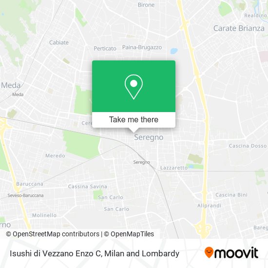 Isushi di Vezzano Enzo C map