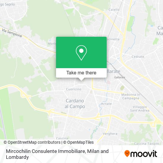 Mircochilin Consulente Immobiliare map