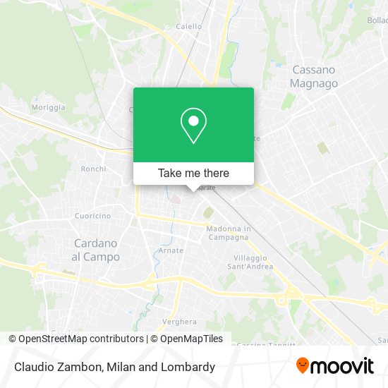 Claudio Zambon map