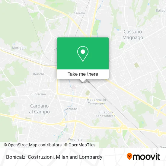 Bonicalzi Costruzioni map