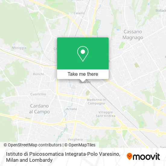 Istituto di Psicosomatica Integrata-Polo Varesino map