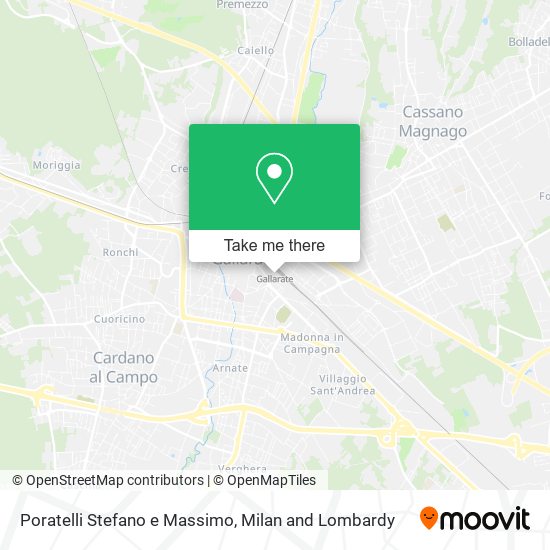 Poratelli Stefano e Massimo map