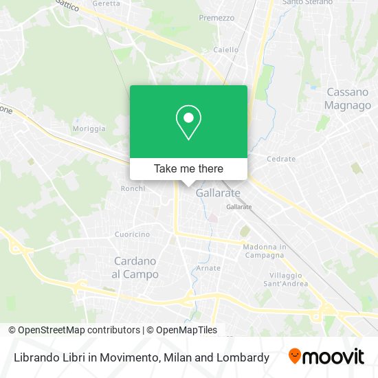 Librando Libri in Movimento map