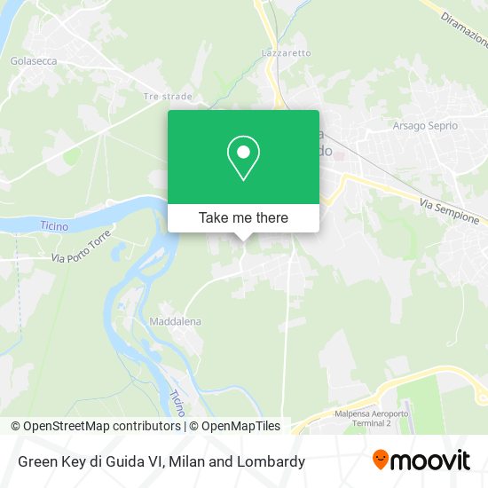 Green Key di Guida VI map