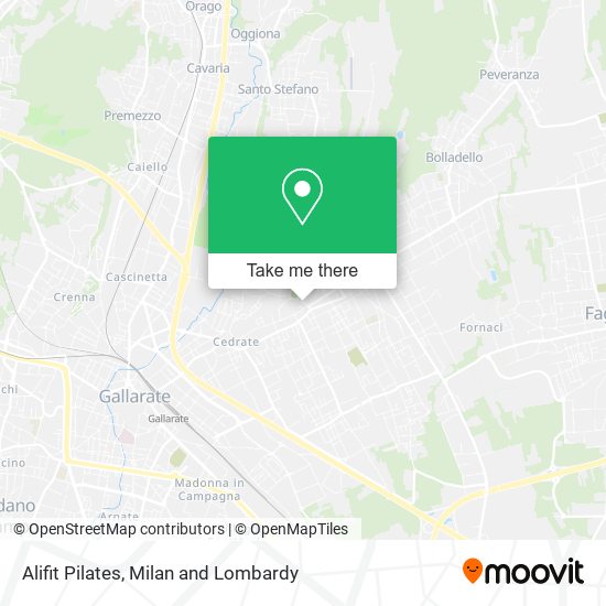 Alifit Pilates map