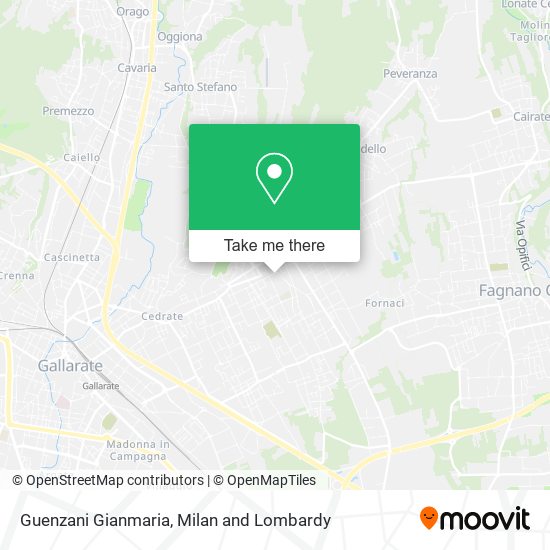 Guenzani Gianmaria map