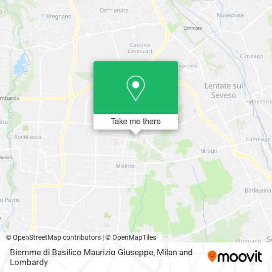 Biemme di Basilico Maurizio Giuseppe map