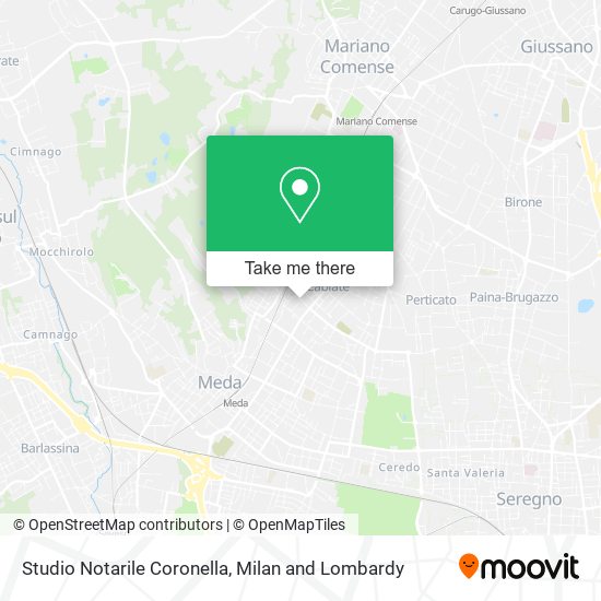 Studio Notarile Coronella map