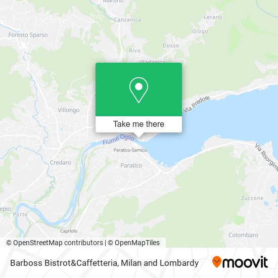 Barboss Bistrot&Caffetteria map