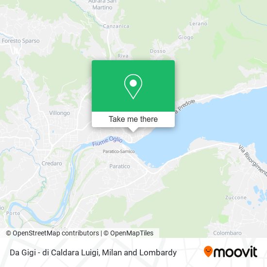Da Gigi - di Caldara Luigi map