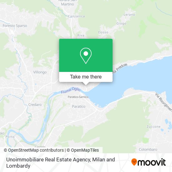 Unoimmobiliare Real Estate Agency map