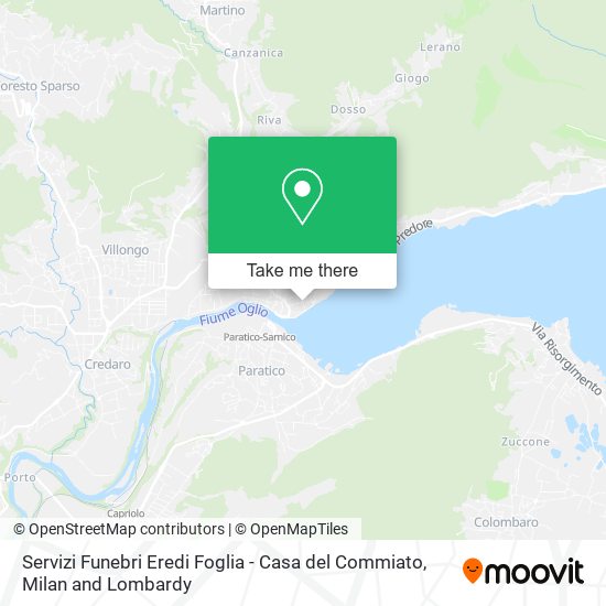 Servizi Funebri Eredi Foglia - Casa del Commiato map
