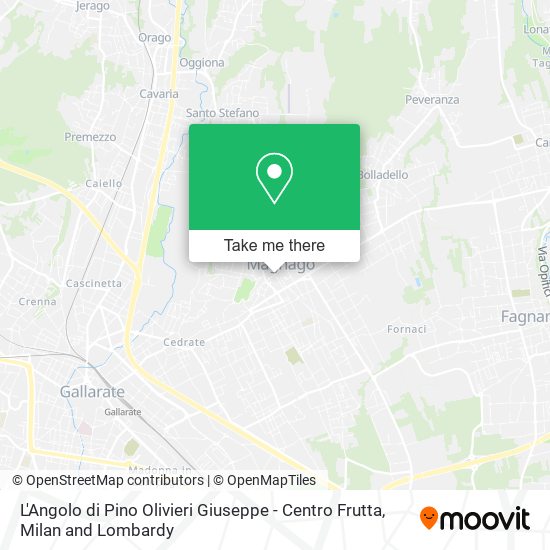 L'Angolo di Pino Olivieri Giuseppe - Centro Frutta map
