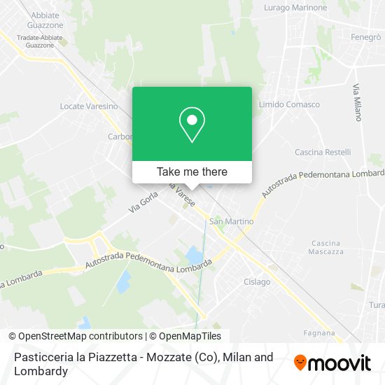 Pasticceria la Piazzetta - Mozzate (Co) map