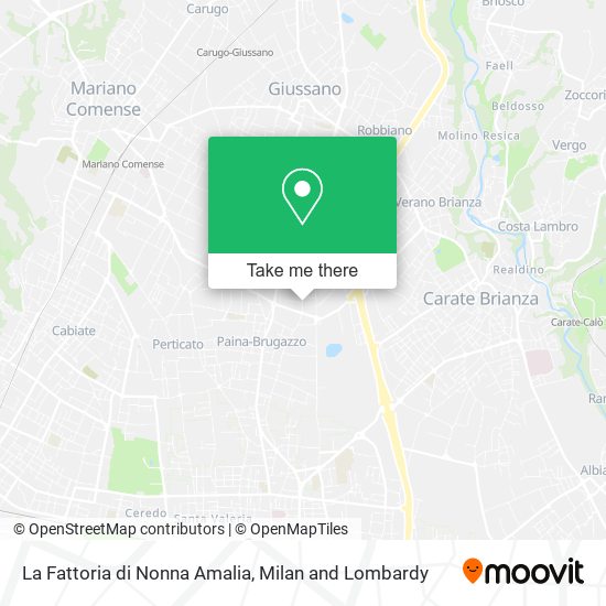 La Fattoria di Nonna Amalia map