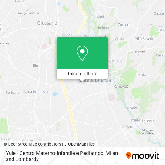 Yule - Centro Materno-Infantile e Pediatrico map