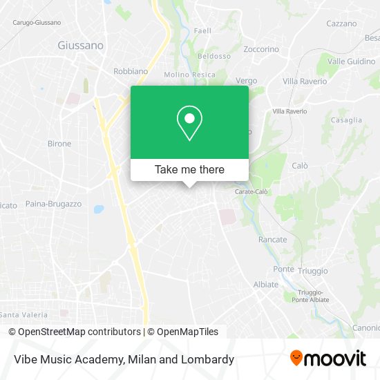 Vibe Music Academy map