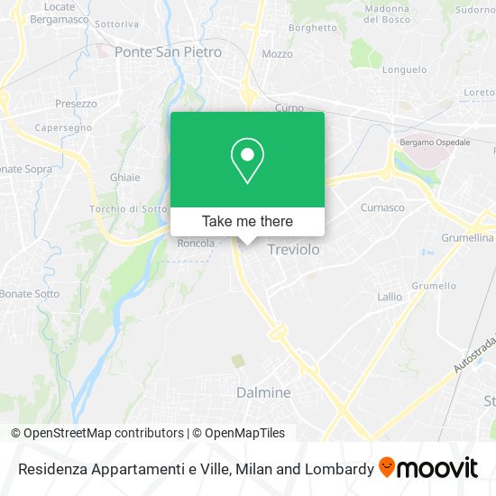 Residenza Appartamenti e Ville map