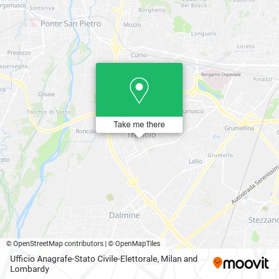 Ufficio Anagrafe-Stato Civile-Elettorale map