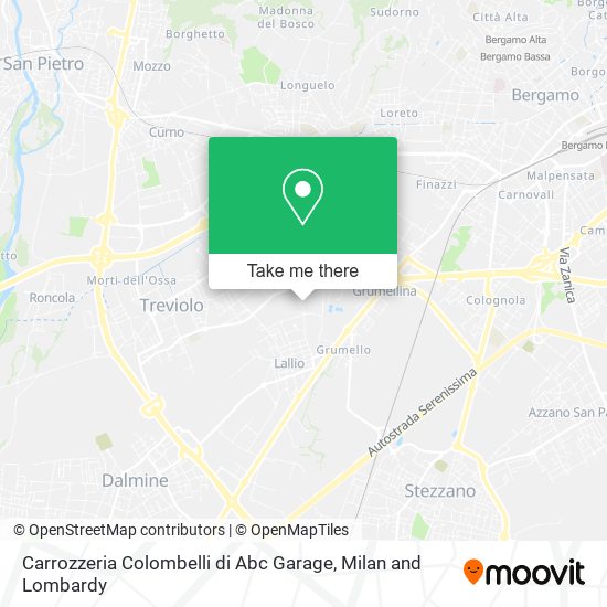 Carrozzeria Colombelli di Abc Garage map