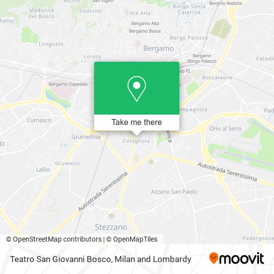 Teatro San Giovanni Bosco map