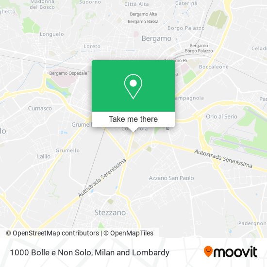 1000 Bolle e Non Solo map