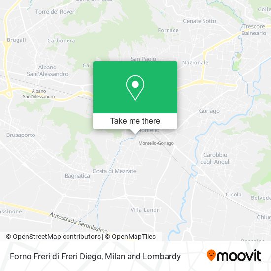 Forno Freri di Freri Diego map