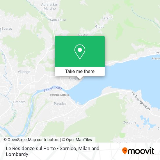 Le Residenze sul Porto - Sarnico map