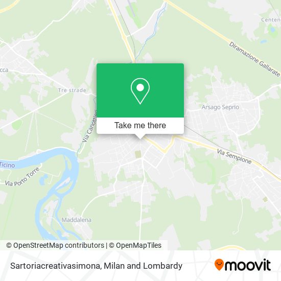 Sartoriacreativasimona map