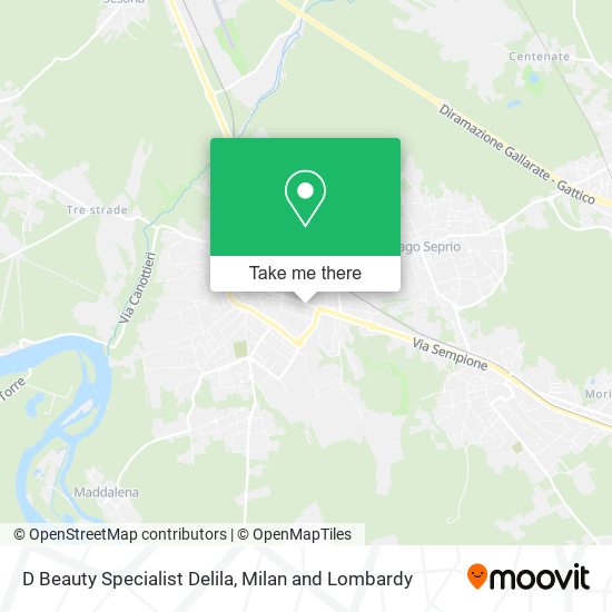 D Beauty Specialist Delila map
