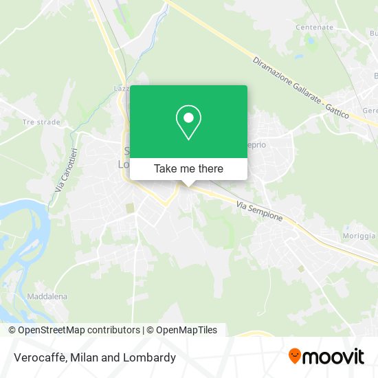 Verocaffè map