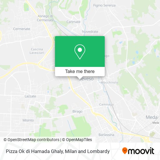 Pizza Ok di Hamada Ghaly map
