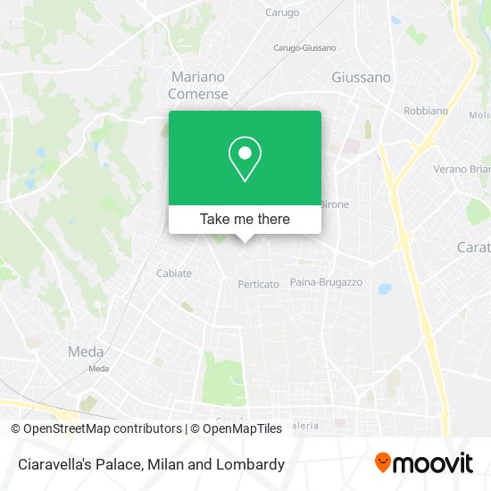 Ciaravella's Palace map