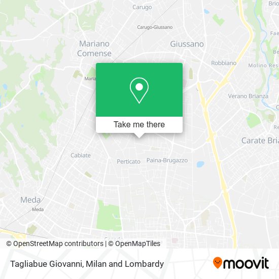 Tagliabue Giovanni map