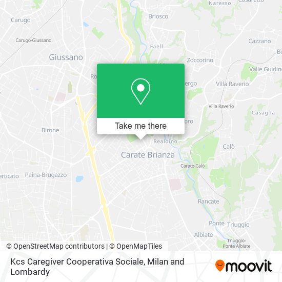 Kcs Caregiver Cooperativa Sociale map