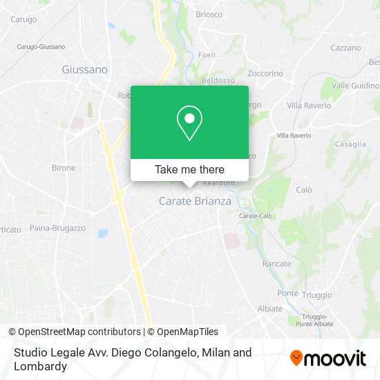 Studio Legale Avv. Diego Colangelo map