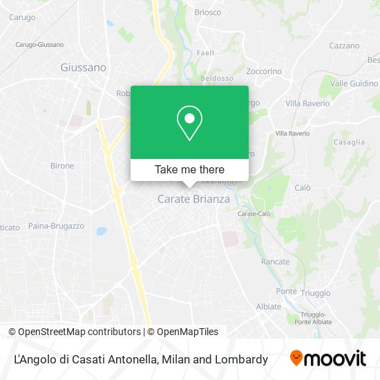 L'Angolo di Casati Antonella map
