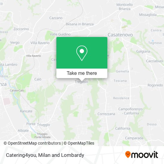 Catering4you map