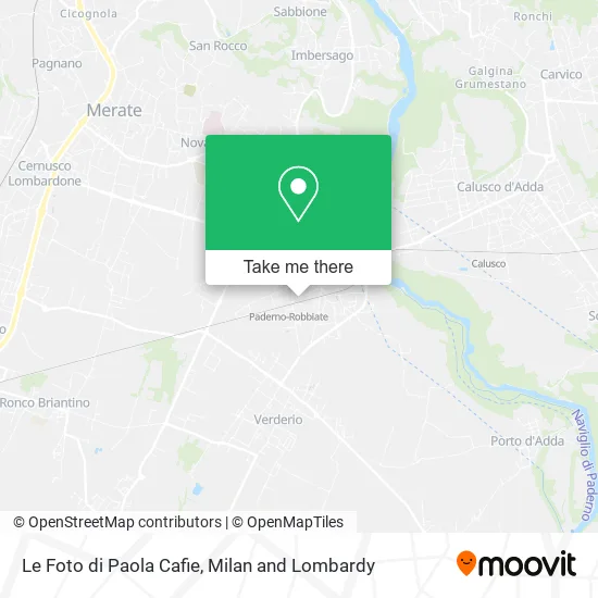 Le Foto di Paola Cafie map