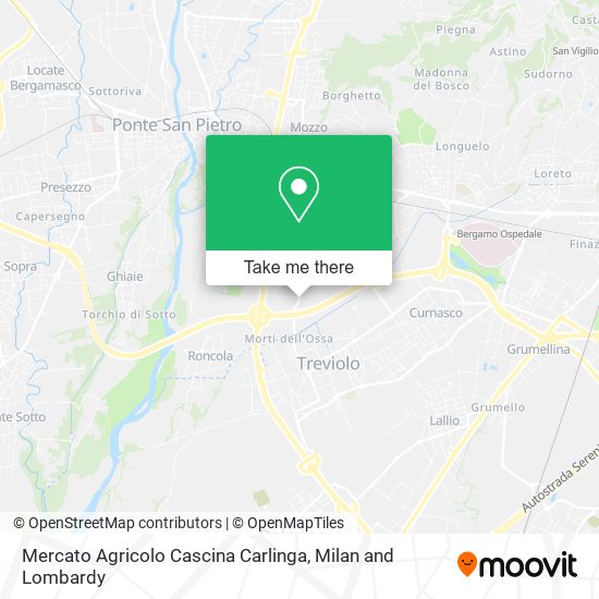 Mercato Agricolo Cascina Carlinga map