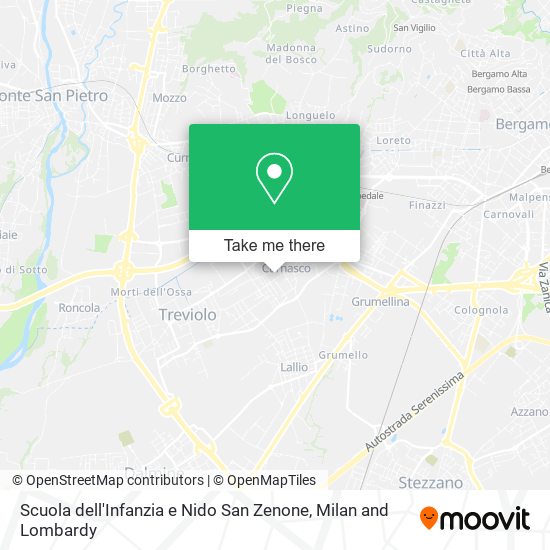 Scuola dell'Infanzia e Nido San Zenone map