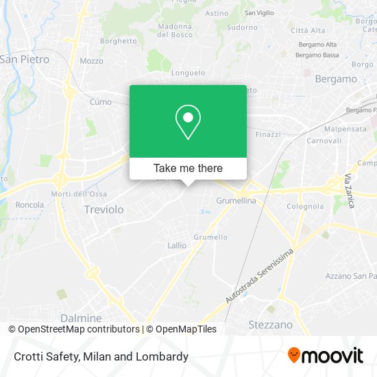 Crotti Safety map