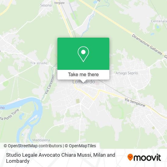 Studio Legale Avvocato Chiara Mussi map