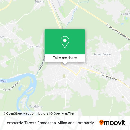 Lombardo Teresa Francesca map